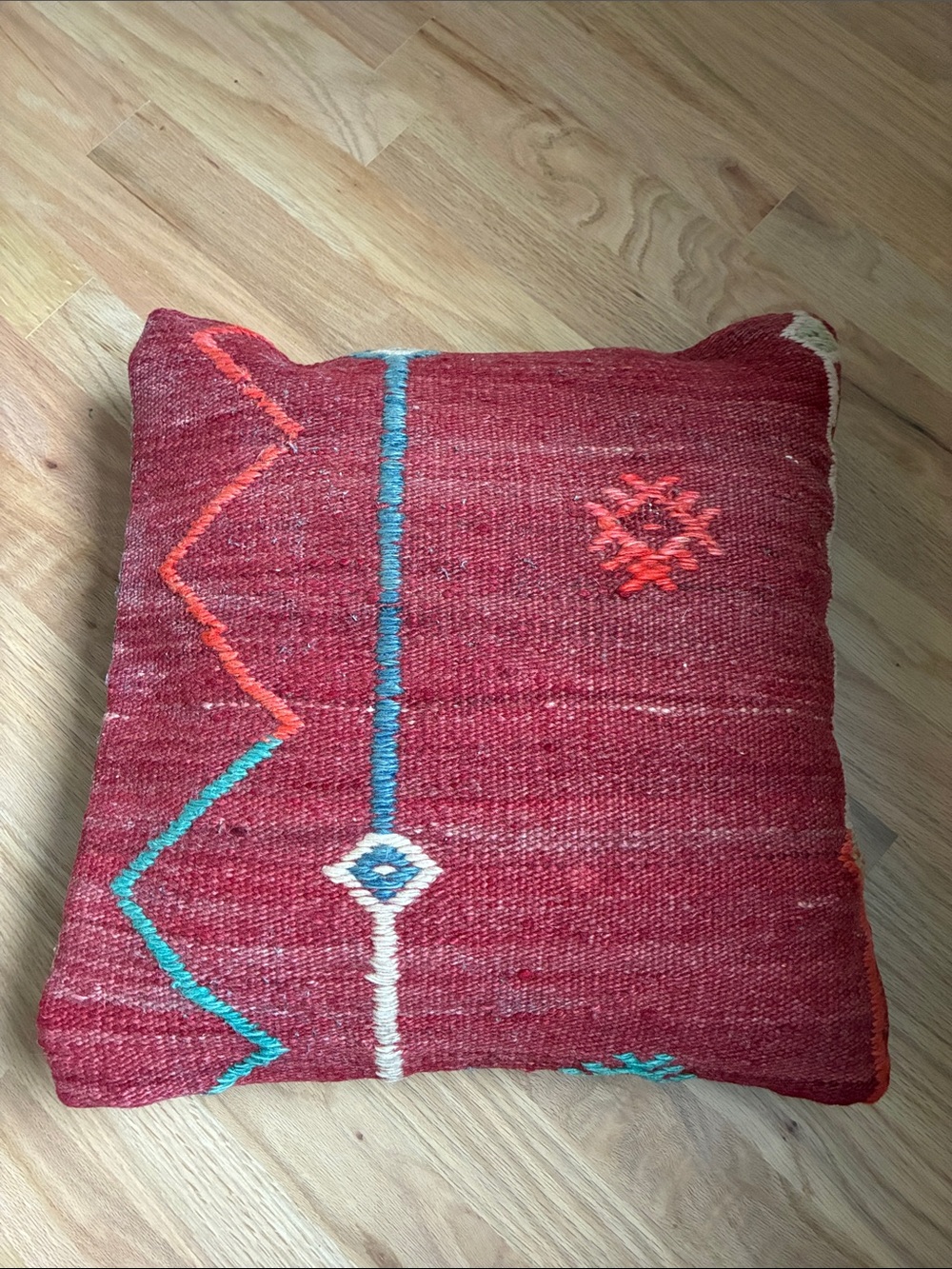 Vintage Turkish Handwoven Kilim Pillow